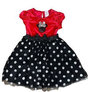 Disney Minnie Mouse Girl's Dressy Dress Size 6